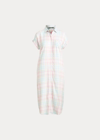 Women's Ralph Lauren Plaid Sleep Shirt | 321704RVM